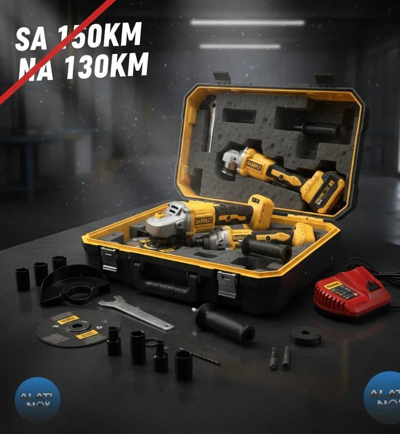 SET 2u1 – Aku Udarni Odvijač + Brusilica