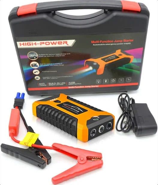 Auto Starter / Booster 20000mAh 600A – Pokretanje Vozila + Power Bank (2 Godine Garancije)