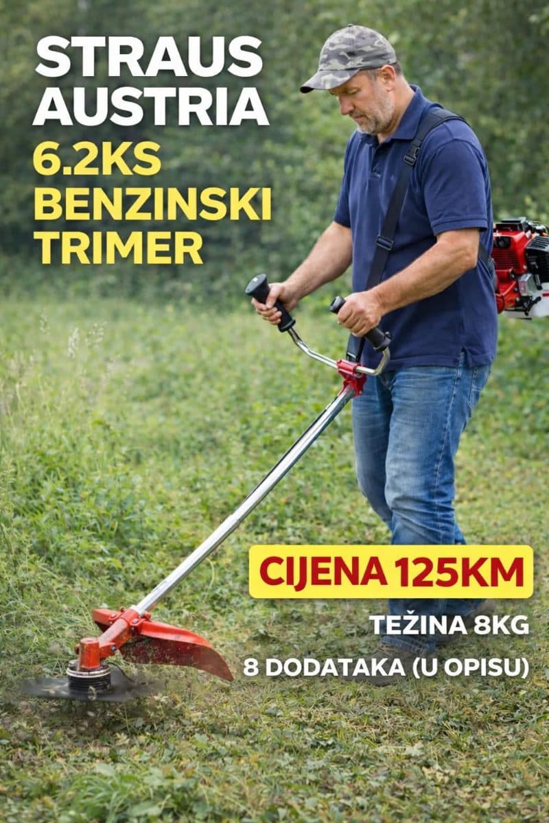 STRAUS AUSTRIA 6.2 KS BENZINSKI TRIMER