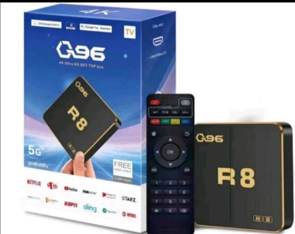 📦 Android TV Box Q96 R8 Max Ultra – 8/128 GB | 2025 Model